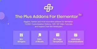 The Plus – Addon for Elementor Page Builder WordPress Plugin