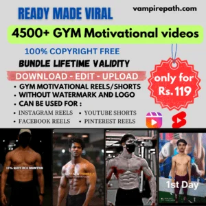 4500+ GYM Motivational Reels bundle